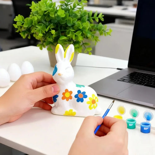 Kit de Pintura de Huevos de Pascua – Actividad Creativa para Niños con 6 Colores
